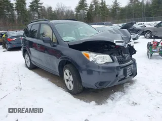 2016 Subaru Forester 2.5i Premium with VIN JF2SJADC5GH554213, listed as a IAAI auction lot 41318047 with 107,985 mi miles. Bid and sale history available at carsss.com. Image 1.