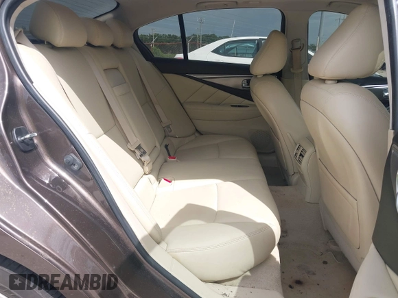 2017 Infiniti Q50 Premium with VIN JN1EV7AP6HM742504, listed as a IAAI auction lot 42625916 with 56,913 mi miles and . Bid and sale history available at DreamBid. Image 8.