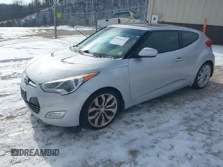 2012 Hyundai Veloster w/Gray Int with VIN KMHTC6AD3CU029042, listed as a IAAI auction lot 41416442 with 109,968 mi miles and . Bid and sale history available at DreamBid. Image 2.