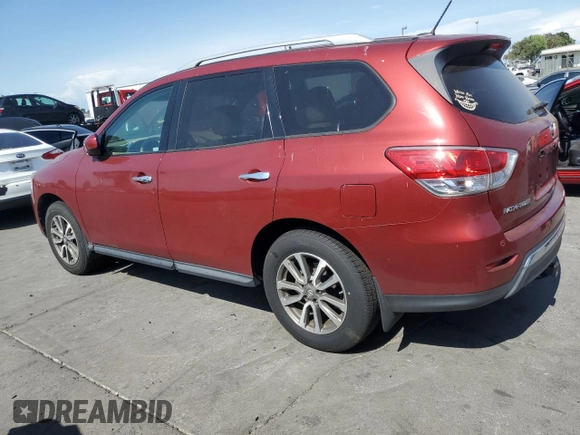 2013 Nissan Pathfinder S with VIN 5N1AR2MN4DC659470, listed as a Copart auction lot 62010985 with 135,108 mi miles and Clean title. Bid and sale history available at DreamBid. Image 2.