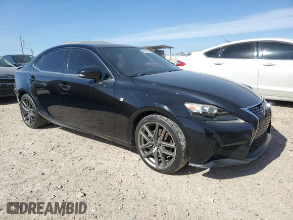 2014 Lexus IS 250 with VIN JTHBF1D24E5036114, listed as a Copart auction lot 41826235 with 153,512 mi miles and Salvage title. Bid and sale history available at DreamBid. Image 4.