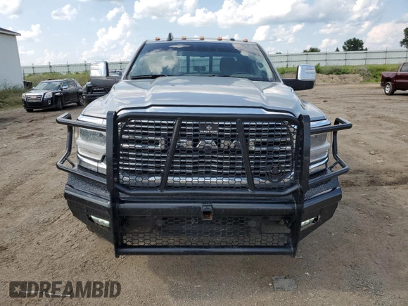 2023 Ram 3500 Laramie with VIN 3C63RRJL0PG501435, listed as a Copart auction lot 62786764 with 21,273 mi miles and Salvage Title. Bid and sale history available at carsss.com. Image 5.