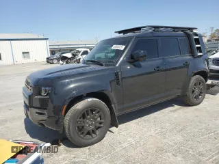 2021 Land Rover Defender X-Dynamic SE with VIN SALE27RU7M2043316, listed as a Copart auction lot 49065425 with 44,157 mi miles and Salvage title. Bid and sale history available at DreamBid. Image 1.