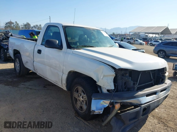 2006 Chevrolet Silverado 1500 Work Truck with VIN 3GCEC14X46G231966, listed as a IAAI auction lot 41993956 with 154,156 mi miles. Bid and sale history available at carsss.com. Image 1.