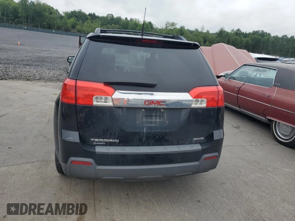 2012 GMC Terrain SLE-1 with VIN 2GKFLREK4C6310281, listed as a Copart auction lot 61061605 with 111,742 mi miles and Salvage title. Bid and sale history available at DreamBid. Image 6.