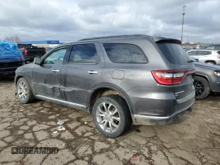2017 Dodge Durango Citadel with VIN 1C4RDJEG5HC937704, listed as a Copart auction lot 43774085 with 108,628 mi miles and Salvage Title. Bid and sale history available at carsss.com. Image 2.