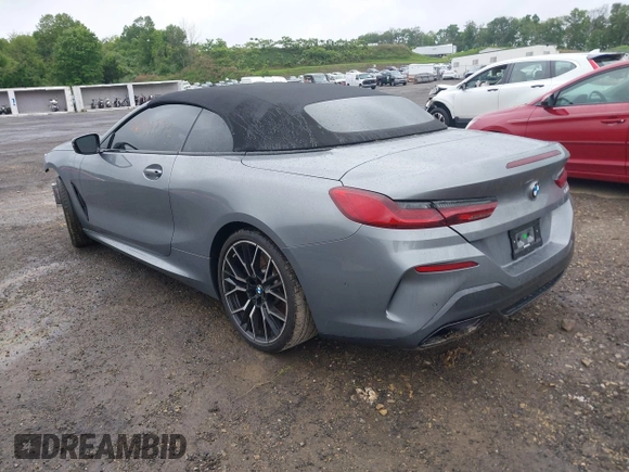 2023 BMW 8 Series 840i with VIN WBADZ2C03PCM89675, listed as a IAAI auction lot 42301276 with 6,289 mi miles and . Bid and sale history available at DreamBid. Image 3.