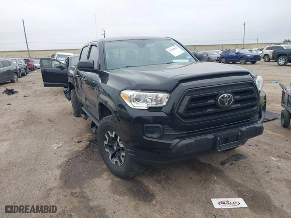 2021 Toyota Tacoma 2WD SR with VIN 5TFAX5GNXMX193978, listed as a IAAI auction lot 41595827 with 43,999 mi miles. Bid and sale history available at carsss.com. Image 1.