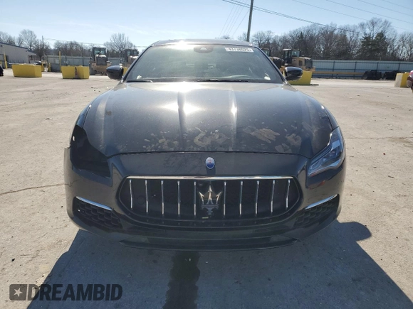 2018 Maserati Quattroporte S GranLusso z VIN ZAM56YPL6J1274054, wystawiony jako Copart lot #43738025 z przebiegiem 33 640 mil mil oraz Szkody całkowita. Historia ofert i sprzedaży dostępna na DreamBid. Obrazek 5.
