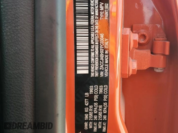 2015 Jeep Renegade Latitude with VIN ZACCJABHXFPC03046, listed as a Copart auction lot 50774515 with 158,290 mi miles and Clean Title. Bid and sale history available at carsss.com. Image 13.