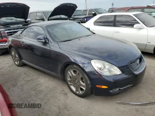2007 Lexus SC 430 with VIN JTHFN45Y079012879, listed as a Copart auction lot 76712904 with Not Provided miles and Salvage Title. Bid and sale history available at DreamBid. Image 4.