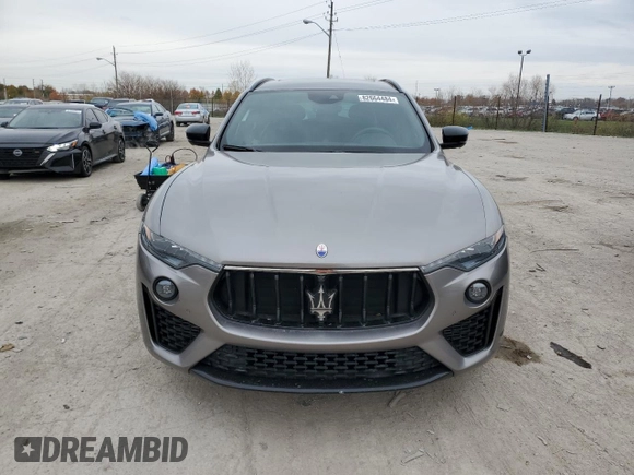 2021 Maserati Levante GranSport with VIN ZN661XUS7MX359594, listed as a Copart auction lot 82664484 with 0 mi miles and Salvage Title. Bid and sale history available at carsss.com. Image 5.
