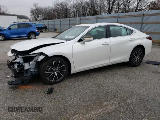 2024 Lexus ES 250 with VIN 58AD11D17RU013328, listed as a Copart auction lot 43037245 with 9,906 mi miles and Salvage title. Bid and sale history available at DreamBid. Image 1.