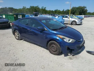 2015 Hyundai Elantra SE with VIN 5NPDH4AE6FH633013, listed as a Copart auction lot 62235615 with 126,123 mi miles and Clean title. Bid and sale history available at DreamBid. Image 4.