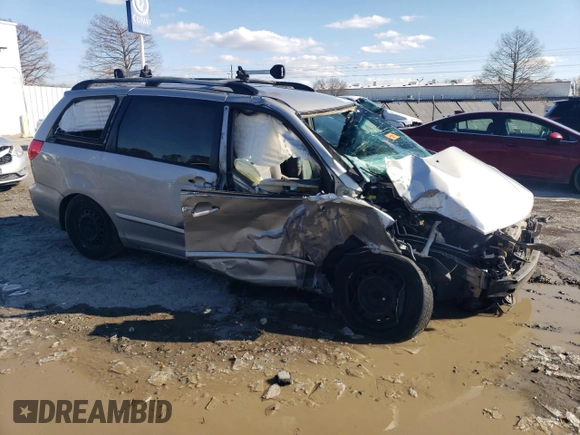 2006 Toyota Sienna CE with VIN 5TDZA23C76S395922, listed as a Copart auction lot 89179625 with Not Provided miles and Salvage Title. Bid and sale history available at carsss.com. Image 4.