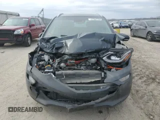 2018 Chevrolet Bolt EV Premier with VIN 1G1FX6S09J4111400, listed as a Copart auction lot 47557335 with 0 mi miles and Salvage Title. Bid and sale history available at carsss.com. Image 5.