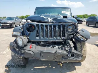 2023 Jeep Gladiator Rubicon with VIN 1C6JJTBG6PL524721, listed as a Copart auction lot 59091505 with 45,107 mi miles and Salvage title. Bid and sale history available at DreamBid. Image 5.
