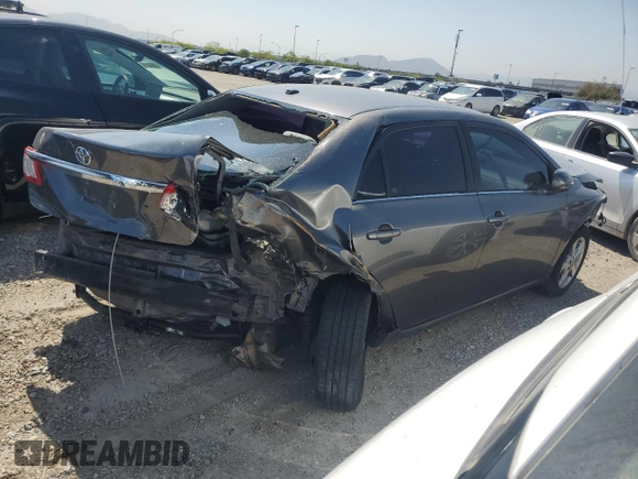 2013 Toyota Corolla L with VIN 5YFBU4EE5DP147211, listed as a Copart auction lot 55320695 with 155,874 mi miles and Salvage Title. Bid and sale history available at DreamBid. Image 3.