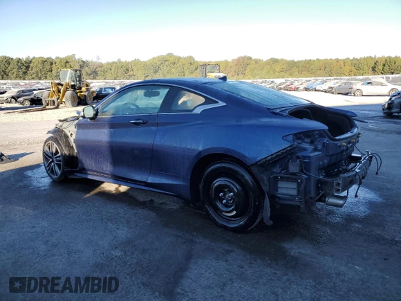 2020 Infiniti Q60 Red Sport 400 with VIN JN1FV7EL3LM460020, listed as a Copart auction lot 76548124 with Not provided miles and Salvage title. Bid and sale history available at DreamBid. Image 2.