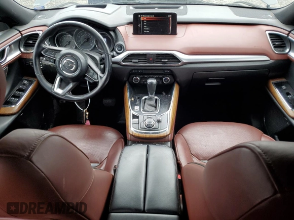 2018 Mazda CX-9 Signature with VIN JM3TCBEY2J0234048, listed as a Copart auction lot 47786055 with 104,715 mi miles and Salvage title. Bid and sale history available at DreamBid. Image 8.