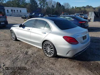2016 Mercedes-Benz C with VIN 55SWF4JB8GU153882, listed as a IAAI auction lot 41813135 with 78,428 mi miles. Bid and sale history available at carsss.com. Image 3.