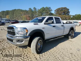 2021 Ram 2500 Tradesman with VIN 3C6UR5HJ7MG545865, listed as a Copart auction lot 77046894 with 40,668 mi miles and Salvage title. Bid and sale history available at DreamBid. Image 2.