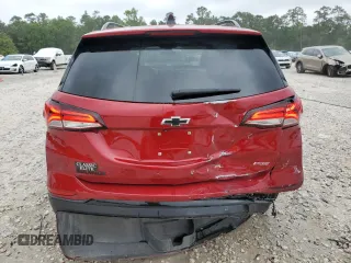 2024 Chevrolet Equinox RS with VIN 3GNAXMEG2RL228246, listed as a Copart auction lot 51309955 with 32,390 mi miles and Salvage Title. Bid and sale history available at DreamBid. Image 6.