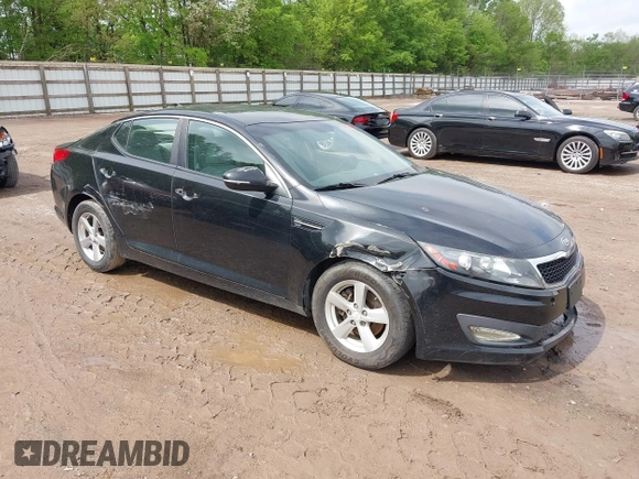 2011 Kia Optima LX with VIN KNAGM4A77B5061287, listed as a IAAI auction lot 42091138 with 223,955 mi miles and . Bid and sale history available at DreamBid. Image 1.