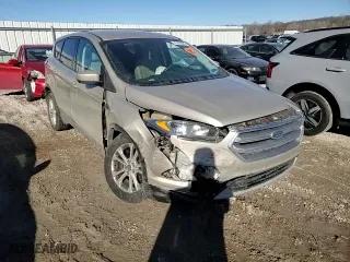 2017 Ford Escape SE with VIN 1FMCU0GD4HUC10742, listed as a Copart auction lot 47093565 with 0 mi miles and Salvage Title. Bid and sale history available at carsss.com. Image 12.
