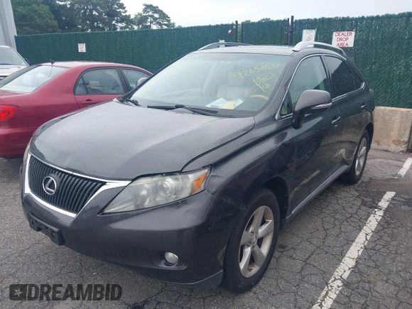 2010 Lexus RX 350 with VIN 2T2BK1BA3AC033950, listed as a IAAI auction lot 42656537 with 141,676 mi miles and . Bid and sale history available at DreamBid. Image 2.