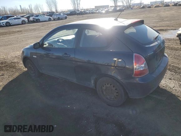 2011 Hyundai Accent L with VIN KMHCN3BC0BU202951, listed as a Copart auction lot 77467344 with 134,873 mi miles and Salvage Title. Bid and sale history available at carsss.com. Image 2.