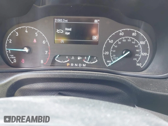 2021 Ford Transit Connect XL with VIN NM0LS6E25M1488265, listed as a IAAI auction lot 40655182 with 21,583 mi miles and . Bid and sale history available at DreamBid. Image 7.