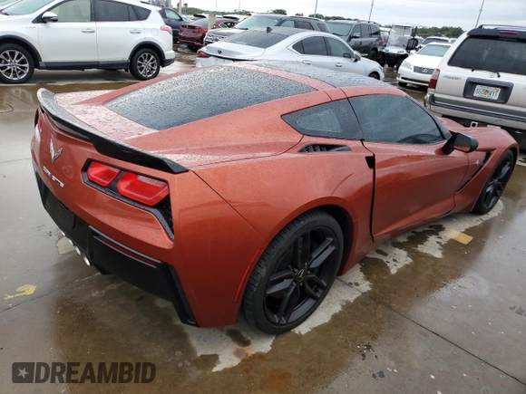 2015 Chevrolet Corvette Z51 2LT with VIN 1G1YK2D76F5109440, listed as a Copart auction lot 74430084 with 0 mi miles and Non Repairable. Bid and sale history available at carsss.com. Image 3.