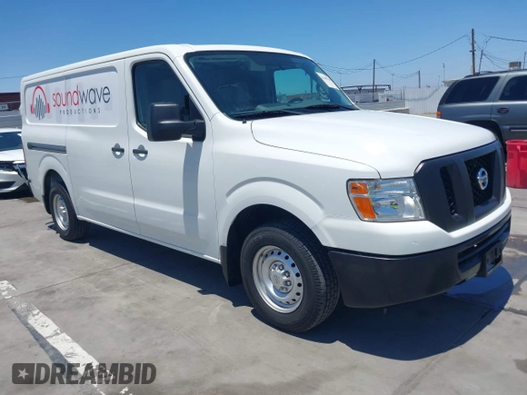 2014 Nissan NV S with VIN 1N6BF0KL7EN106516, listed as a IAAI auction lot 42640228 with 41,411 mi miles and . Bid and sale history available at DreamBid. Image 1.