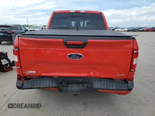 2018 Ford F-150 XL with VIN 1FTEW1CP7JKF70781, listed as a Copart auction lot 50906645 with 154,564 mi miles and Salvage Title. Bid and sale history available at DreamBid. Image 6.