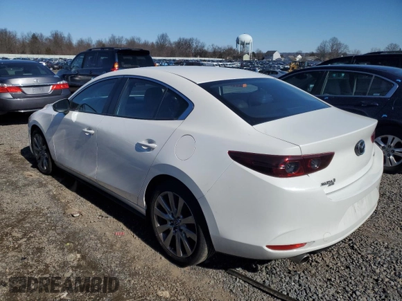 2021 Mazda 3 Select with VIN JM1BPBBL9M1331005, listed as a Copart auction lot 45191365 with 32,066 mi miles and Salvage Title. Bid and sale history available at carsss.com. Image 2.