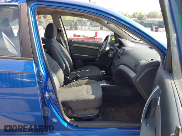 2011 Chevrolet Aveo 1LT with VIN KL1TD5DE8BB137545, listed as a IAAI auction lot 42122451 with 188,034 mi miles and . Bid and sale history available at DreamBid. Image 5.
