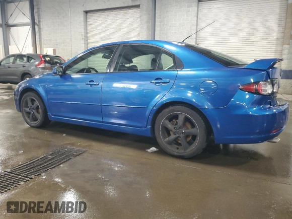 2007 Mazda 6 i Sport VE with VIN 1YVHP84C875M63433, listed as a Copart auction lot 52194875 with 151,030 mi miles and Salvage Title. Bid and sale history available at DreamBid. Image 2.