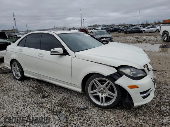 2012 Mercedes-Benz C 300 Sport with VIN WDDGF8BB5CR206561, listed as a Copart auction lot 51361165 with 97,539 mi miles and Salvage Title. Bid and sale history available at DreamBid. Image 4.