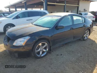 2007 Nissan Maxima 3.5 SL with VIN 1N4BA41E37C842742, listed as a Copart auction lot 88297005 with 201,818 mi miles and Salvage Title. Bid and sale history available at carsss.com. Image 1.