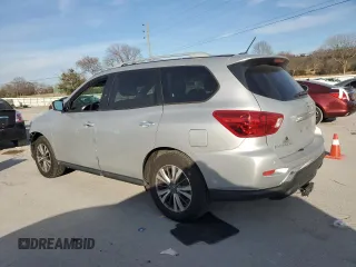 2018 Nissan Pathfinder S with VIN 5N1DR2MN8JC652708, listed as a Copart auction lot 46680015 with 122,281 mi miles and Salvage Title. Bid and sale history available at carsss.com. Image 2.