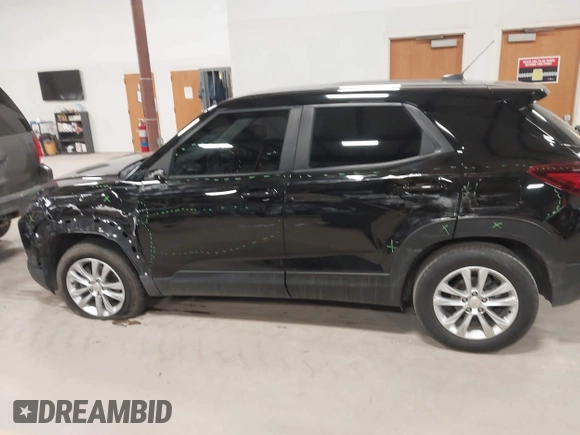 2022 Chevrolet TrailBlazer LS with VIN KL79MNSL2NB014071, listed as a IAAI auction lot 41709650 with 148,997 mi miles. Bid and sale history available at carsss.com. Image 15.