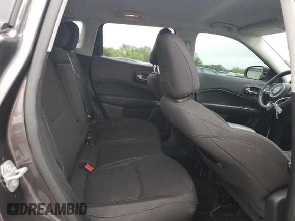 2020 Jeep Compass Sport with VIN 3C4NJDABXLT196966, listed as a Copart auction lot 61240865 with 61,148 mi miles and Salvage title. Bid and sale history available at DreamBid. Image 10.