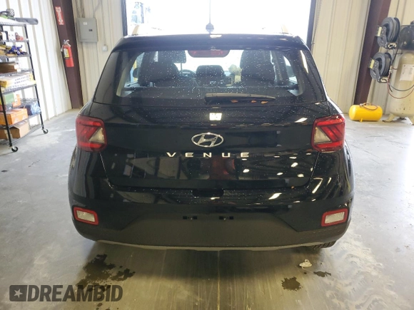 2024 Hyundai Venue SEL with VIN KMHRC8A30RU320524, listed as a Copart auction lot 48223435 with 7,418 mi miles and Salvage title. Bid and sale history available at DreamBid. Image 6.