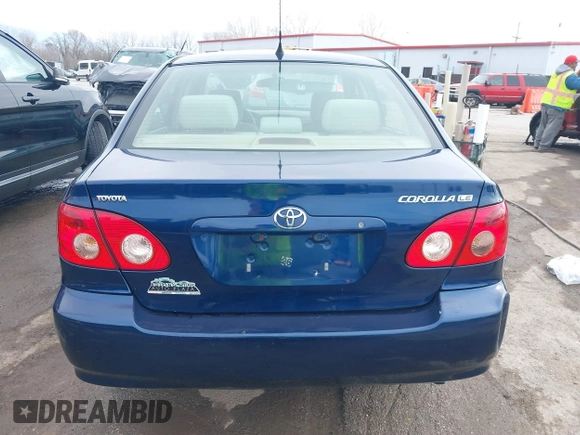 2008 Toyota Corolla CE with VIN 1NXBR32E88Z004581, listed as a IAAI auction lot 38783379 with 150,497 mi miles and . Bid and sale history available at DreamBid. Image 16.