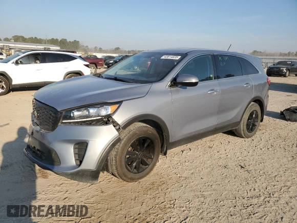 2020 Kia Sorento L with VIN 5XYPG4A31LG666728, listed as a Copart auction lot 43814835 with 118,556 mi miles and Clean Title. Bid and sale history available at DreamBid. Image 1.