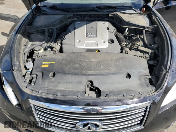 2013 Infiniti M37 with VIN JN1BY1AR0DM605108, listed as a Copart auction lot 75910244 with 94,284 mi miles and Salvage Title. Bid and sale history available at carsss.com. Image 11.