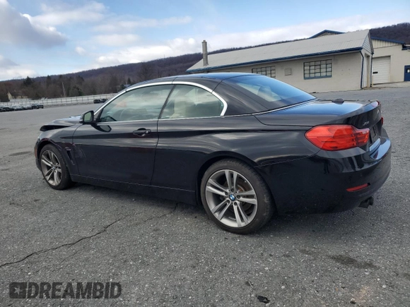 2016 BMW 4 Series 428i xDrive with VIN WBA3T1C58GP822612, listed as a Copart auction lot 87142454 with 85,437 mi miles and Salvage title. Bid and sale history available at DreamBid. Image 2.