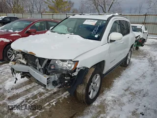 2017 Jeep Compass High Altitude with VIN 1C4NJDEB5HD191200, listed as a IAAI auction lot 41249056 with 101,559 mi miles. Bid and sale history available at carsss.com. Image 2.