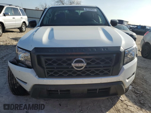 2024 Nissan Frontier SV with VIN 1N6ED1EK1RN671183, listed as a Copart auction lot 84103934 with 5,523 mi miles and Salvage title. Bid and sale history available at DreamBid. Image 5.